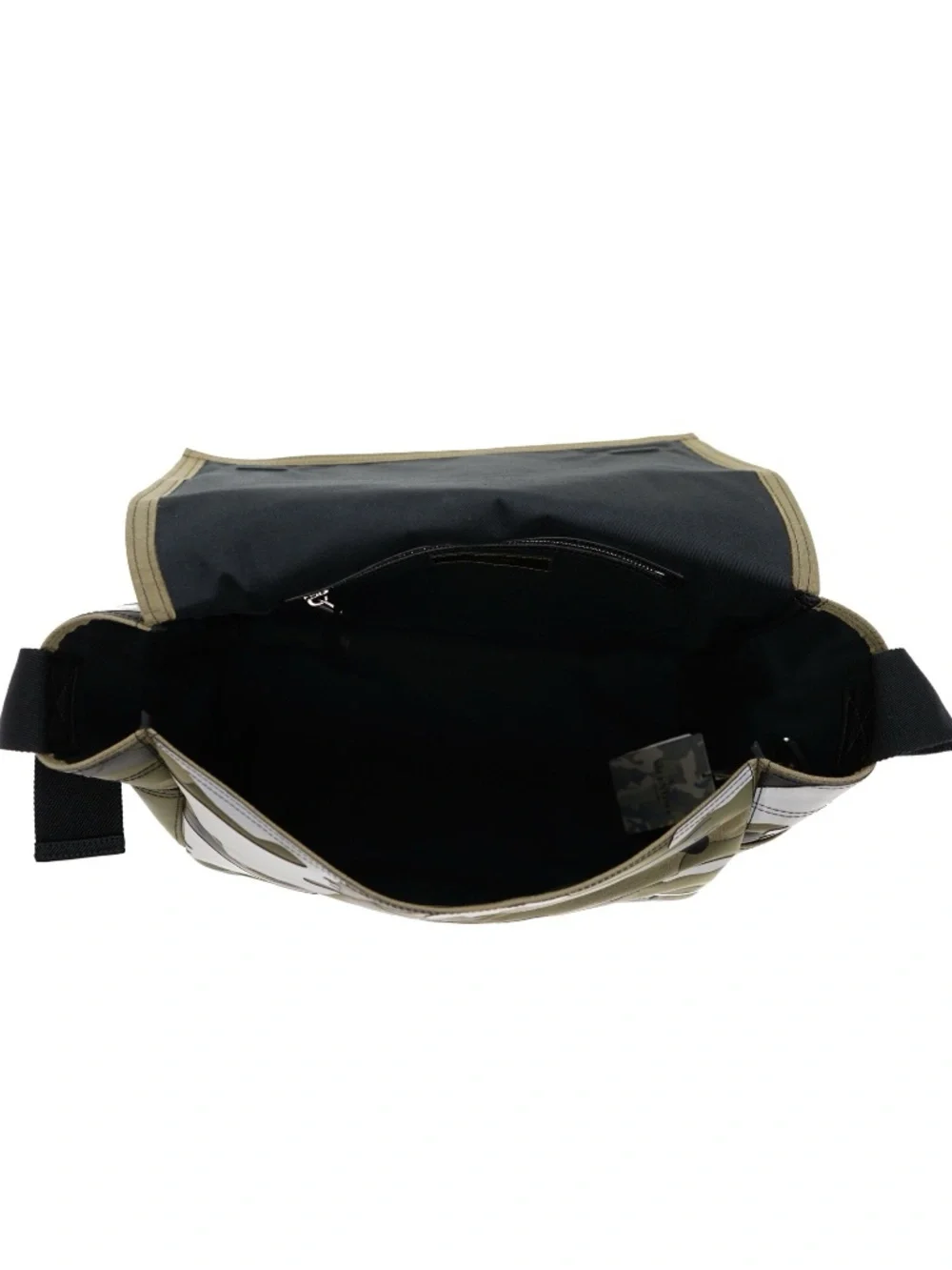 Valentino Garavani VLTN Camo Shoulder Bag Military Green